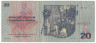 Банкнота. Чехословакия. 20 крон 1970 год. Тип 92b.
