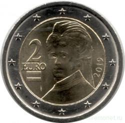 Монеты. Австрия. Набор евро 8 монет 2019 год. 1, 2, 5, 10, 20, 50 центов, 1, 2 евро.