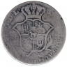 Монета. Польша. 2 серебряных гроша 1769 год.