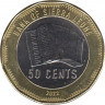 Монета. Сьерра-Леоне. 50 центов 2022 год. ав.