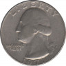 Монета. США. 25 центов 1971 год. Монетный двор - Денвер (D). ав.