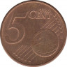 Монета. Австрия. 5 центов 2010 год. рев.