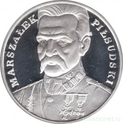 Монета. Польша. 100000 злотых 1990 год. Юзеф Пилсудский.
