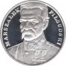 Монета. Польша. 100000 злотых 1990 год. Юзеф Пилсудский. ав.