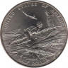  Монета. США. 50 центов 1993 год (P). 50 лет победы во Второй мировой войне. ав.