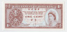 Банкнота. Гонконг. 1 цент 1992-1995 год Тип 325а. ав.