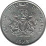 Монета. Нигерия. 10 кобо 1973 год. ав.