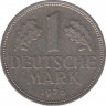 Монета. ФРГ. 1 марка 1976 год. Монетный двор - Карлсруэ (G). ав.
