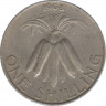 Монета. Малави. 1 шиллинг 1968 год. ав.