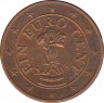 Монета. Австрия. 1 цент 2013 год. ав.