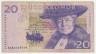 Банкнота. Швеция. 20 крон 2008 год. Тип 63c.