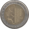 Монета. Нидерланды. 2 евро 2003 год. ав.