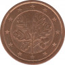 Монета. Германия. 2 цента 2006 год. (J). ав.