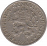  Монета. Чехословакия. 1 крона 1925 год. ав.
