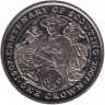 Монета. Великобритания. Остров Мэн. 1 крона 2007 год. 100 лет Скаутскому движению.