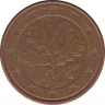 Монета. Германия. 5 центов 2007 год (A). ав.