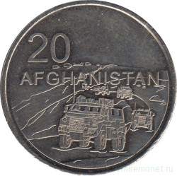 Монета. Австралия. 20 центов 2016 год. От АНЗАК до Афганистана. Афганистан.