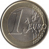 Монета. Сан-Марино. 1 евро 2021 год.