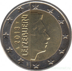Монеты. Люксембург. Набор евро 8 монет 2013 год. 1, 2, 5, 10, 20, 50 центов, 1, 2 евро.