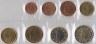 Монеты. Люксембург. Набор евро 8 монет 2013 год. 1, 2, 5, 10, 20, 50 центов, 1, 2 евро. ав.