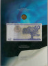 Монета и банкнота. Эстония. Банковский набор 2008 года. 3