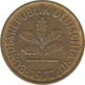 Монета. ФРГ. 5 пфеннигов 1977 год. Монетный двор - Мюнхен (D). ав.