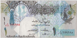 Банкнота. Катар. 1 риал 2008 год. Тип 28 (2).