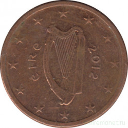 Монета. Ирландия. 1 цент 2012 год.