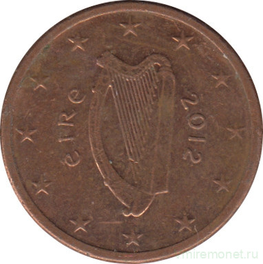 Монета. Ирландия. 1 цент 2012 год.