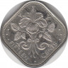 Монета. Багамские острова. 15 центов 1974 год. ав.