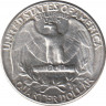 Монета. США. 25 центов 1962 год. рев.