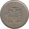 Монета. Ямайка. 5 центов 1975 год. ав.