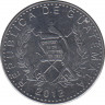 Монета. Гватемала. 10 сентаво 2012 год. ав.