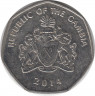 Монета. Гамбия. 1 даласи 2014 год. ав.