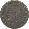  Монета. Норвегия. 1 крона 1989 год. рев.