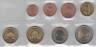 Монеты. Австрия. Набор евро 8 монет 2022 год. 1, 2, 5, 10, 20, 50 центов, 1, 2 евро. ав.