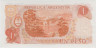 Банкнота. Аргентина. 1 песо 1970 - 1973 года. Тип 287(3). рев.