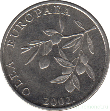 Монета. Хорватия. 20 лип 2002 год.