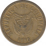 Монета. Колумбия. 5 песо 1990 год. ав.