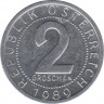 Монета. Австрия. 2 гроша 1989 год. ав.