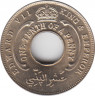 Монета. Британская Западная Африка. Нигерия. 0.1 пенни 1908 год. рев.
