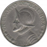 Монета. Панама. 0.25 бальбоа 1966 год. рев.