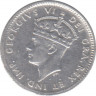 Монета. Ньюфаундленд. 5 центов 1941 год. рев.