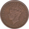 Монета. Ньюфаундленд. 1 цент 1942 год. рев.