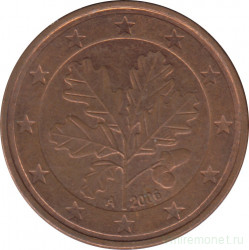 Монета. Германия. 5 центов 2006 год (A).