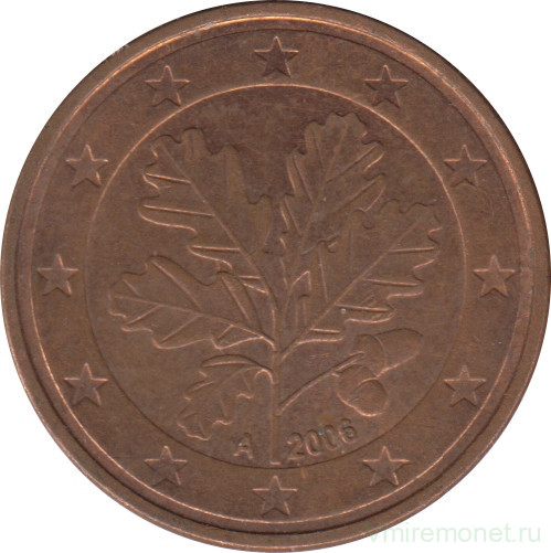 Монета. Германия. 5 центов 2006 год (A).
