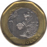 Монета. Сингапур. 1 доллар 2014 год. рев.