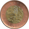 Монета. Чехия. 50 крон 2010 год. ав.