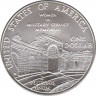 Монета. США. 1 доллар 1994 год (W). Мемориал женщинам на воинской службе. рев.