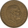  Монета. Дания. 1 крона 1946 год. рев.